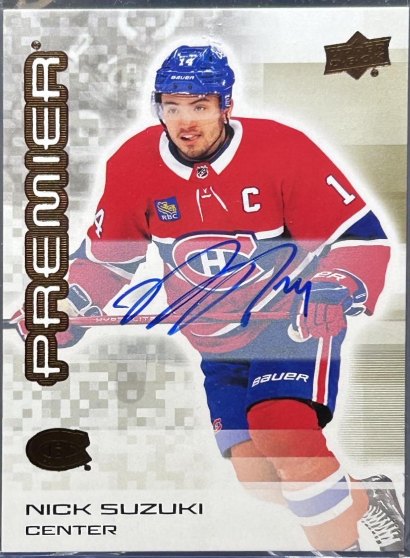 Nick Suzuki [Bronze Autograph] #70