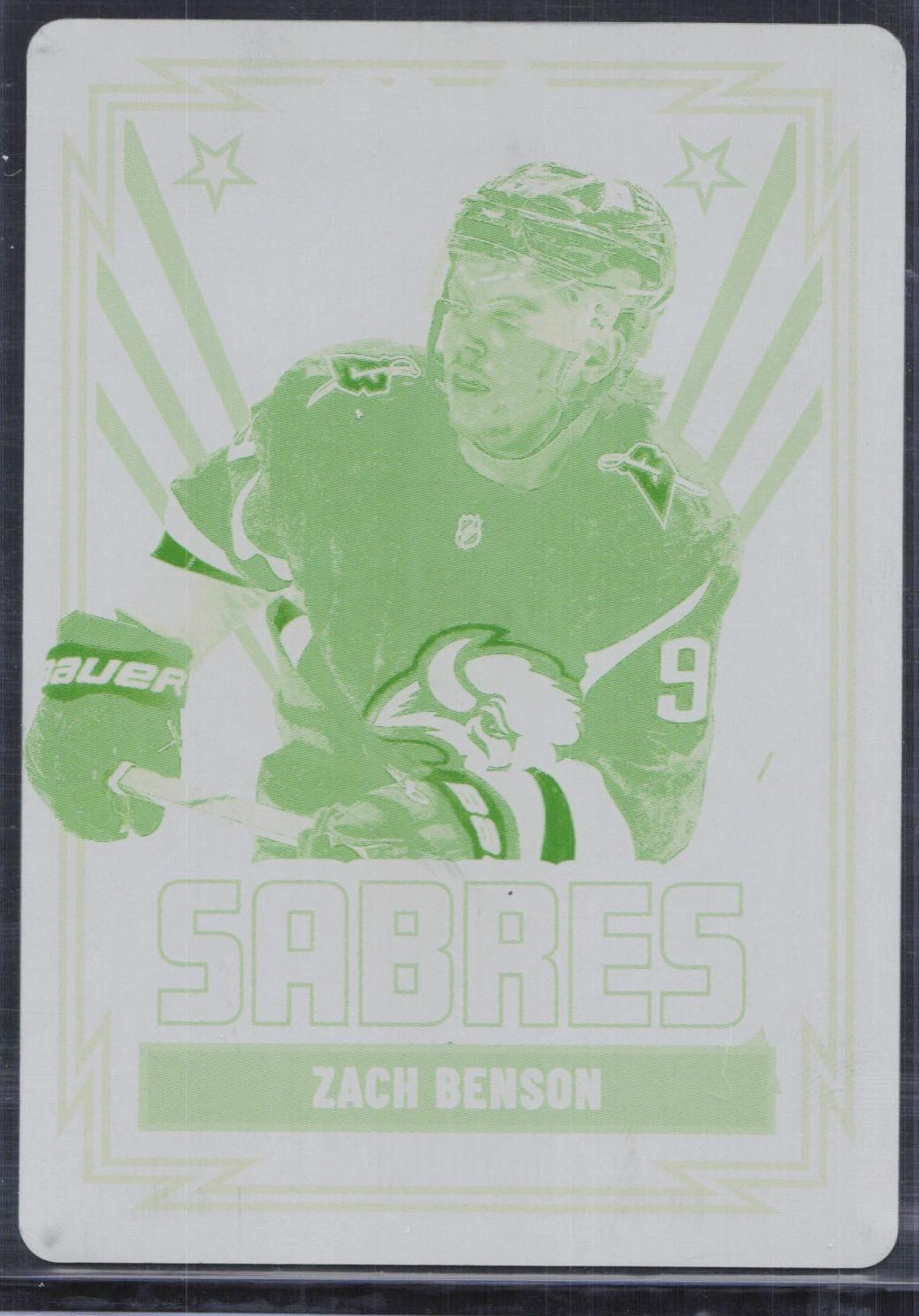 Zach Benson [Retro Printing Plate] #121