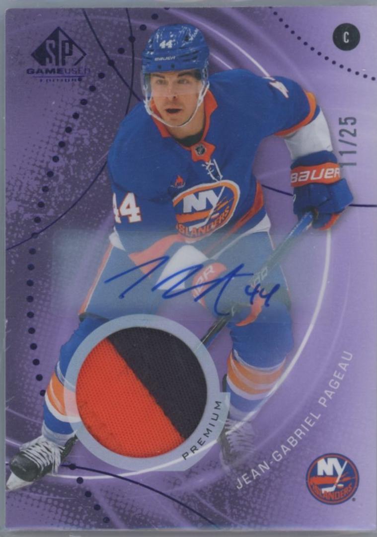 Jean-Gabriel Pageau [Purple Auto Premium Memorabilia] #111