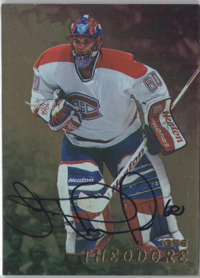 Jose Theodore [Gold Autograph] #219