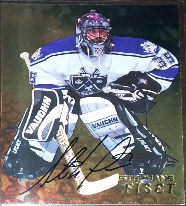 Stephane Fiset [Gold Autograph] #214