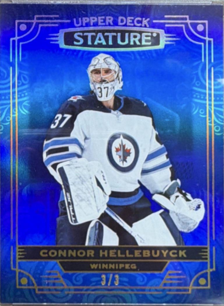 Connor Hellebuyck [Photo Variant Blue] #53
