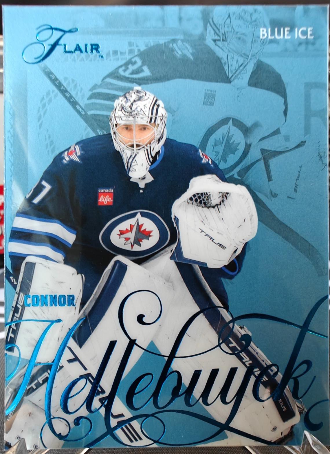 Connor Hellebuyck [Image B Blue Ice Variation] #150
