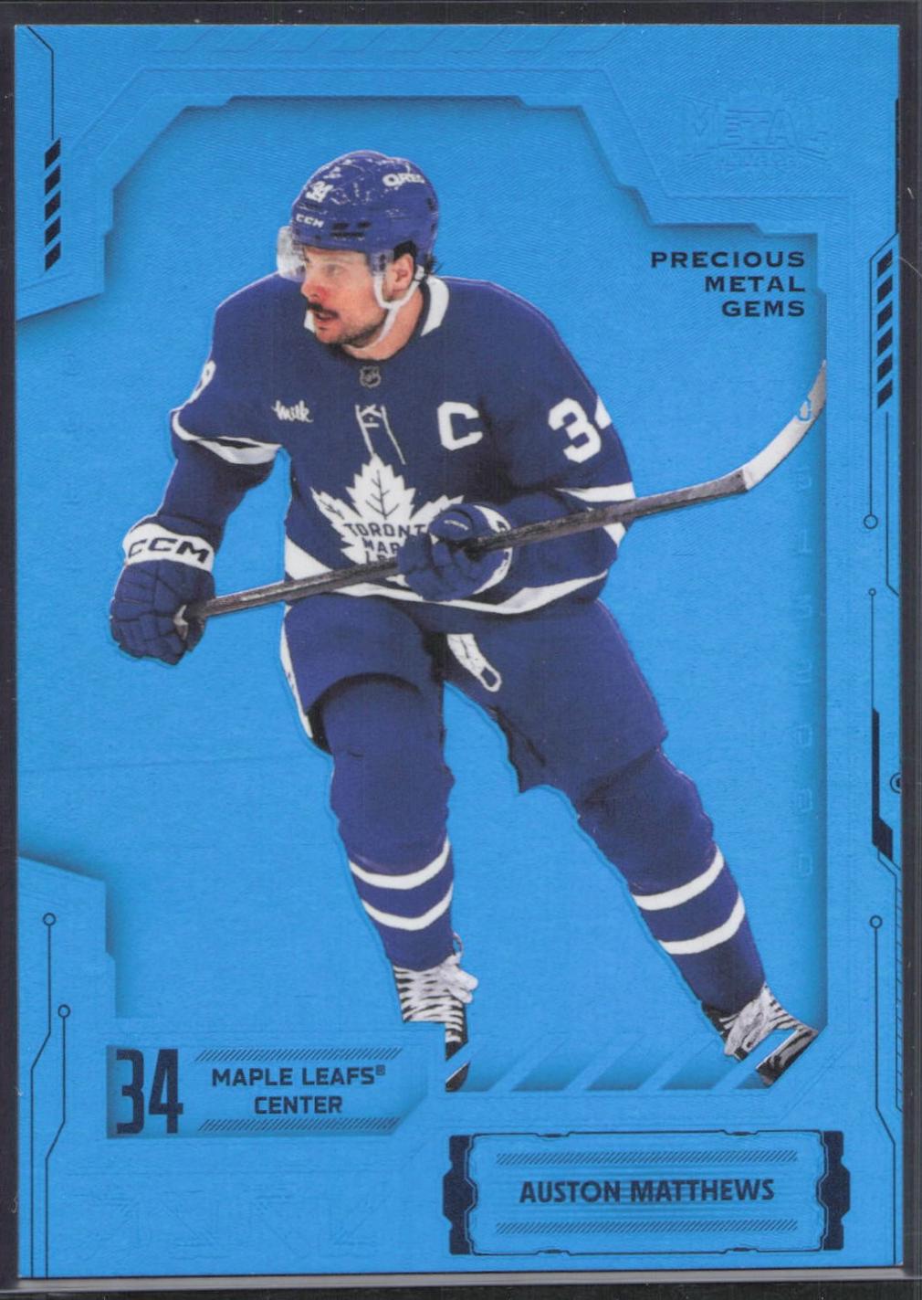 Auston Matthews [Blue] #23