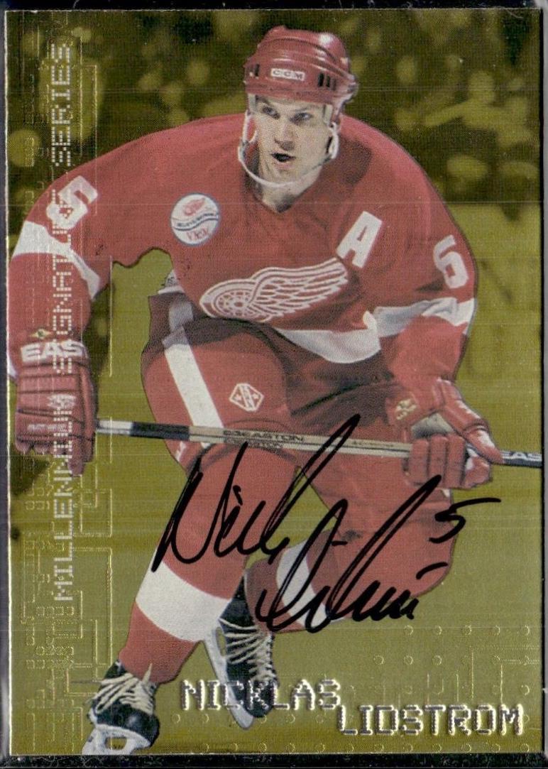 Nicklas Lidstrom [Autograph Gold] #87