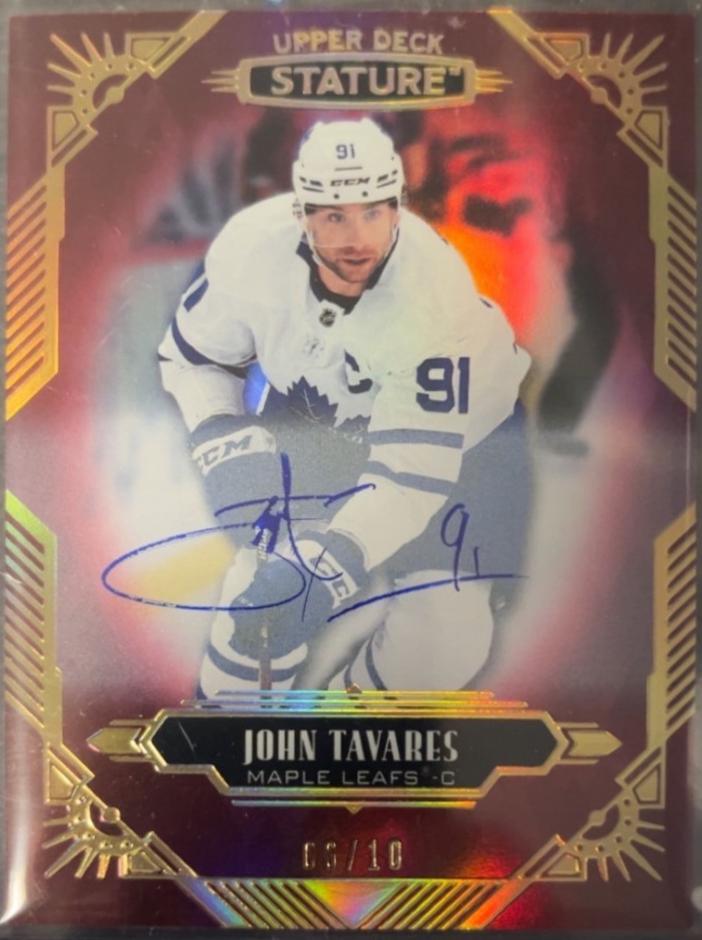 John Tavares [Red Autograph] #45