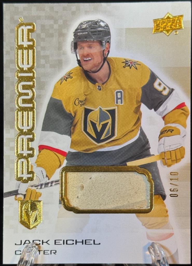 Jack Eichel [Gold Premium Memorabilia] #10