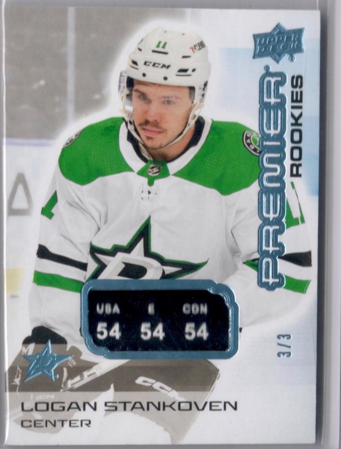 Logan Stankoven [Platinum Blue Neckline] #118