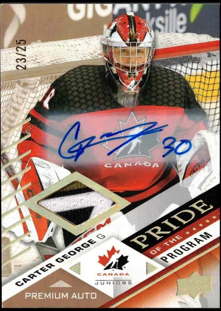 Carter George [Autograph Patch] #99