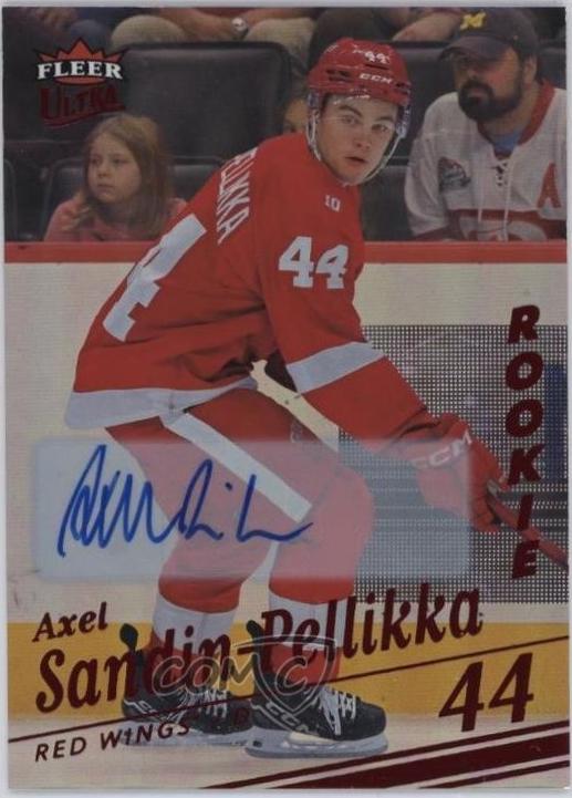 Axel Sandin-Pellikka [Red Rainbow Foil Auto] #186