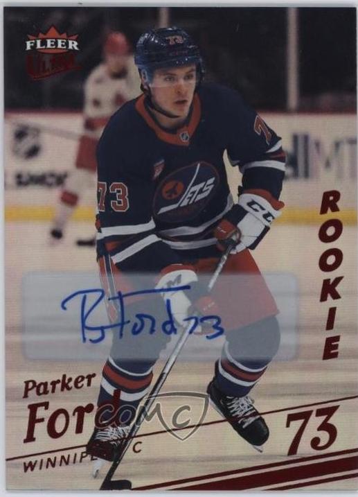 Parker Ford [Red Rainbow Foil Auto] #194