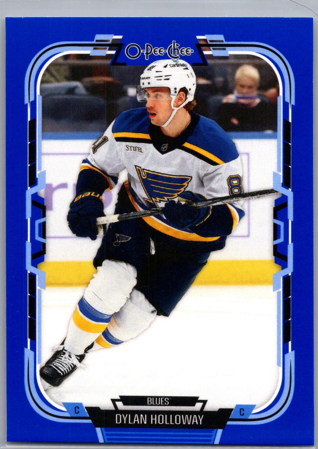 Dylan Holloway [Blue Border] #254
