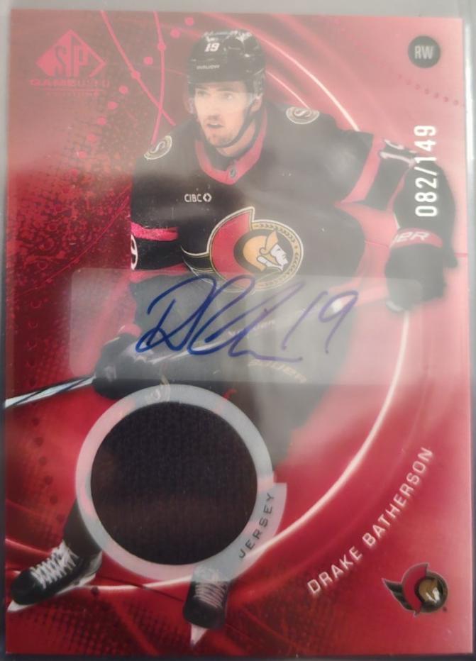 Drake Batherson [Red Auto Jersey] #182