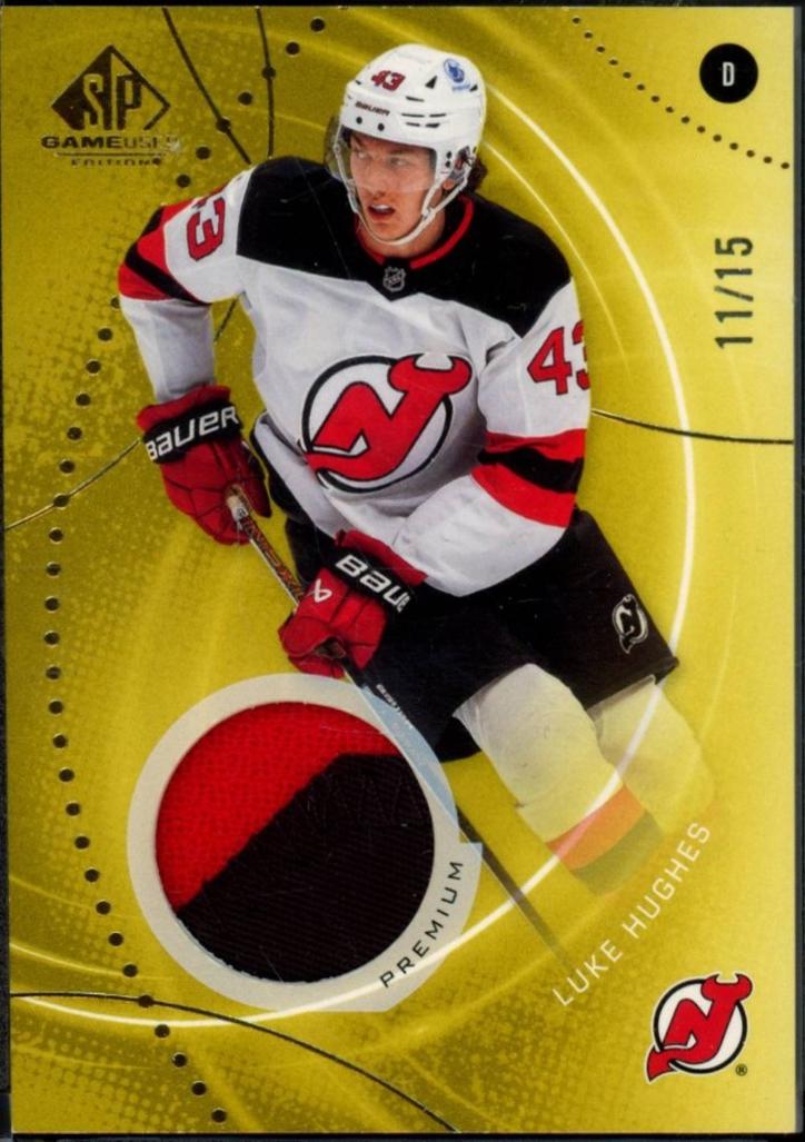 Luke Hughes [Gold Premium Memorabilia] #159