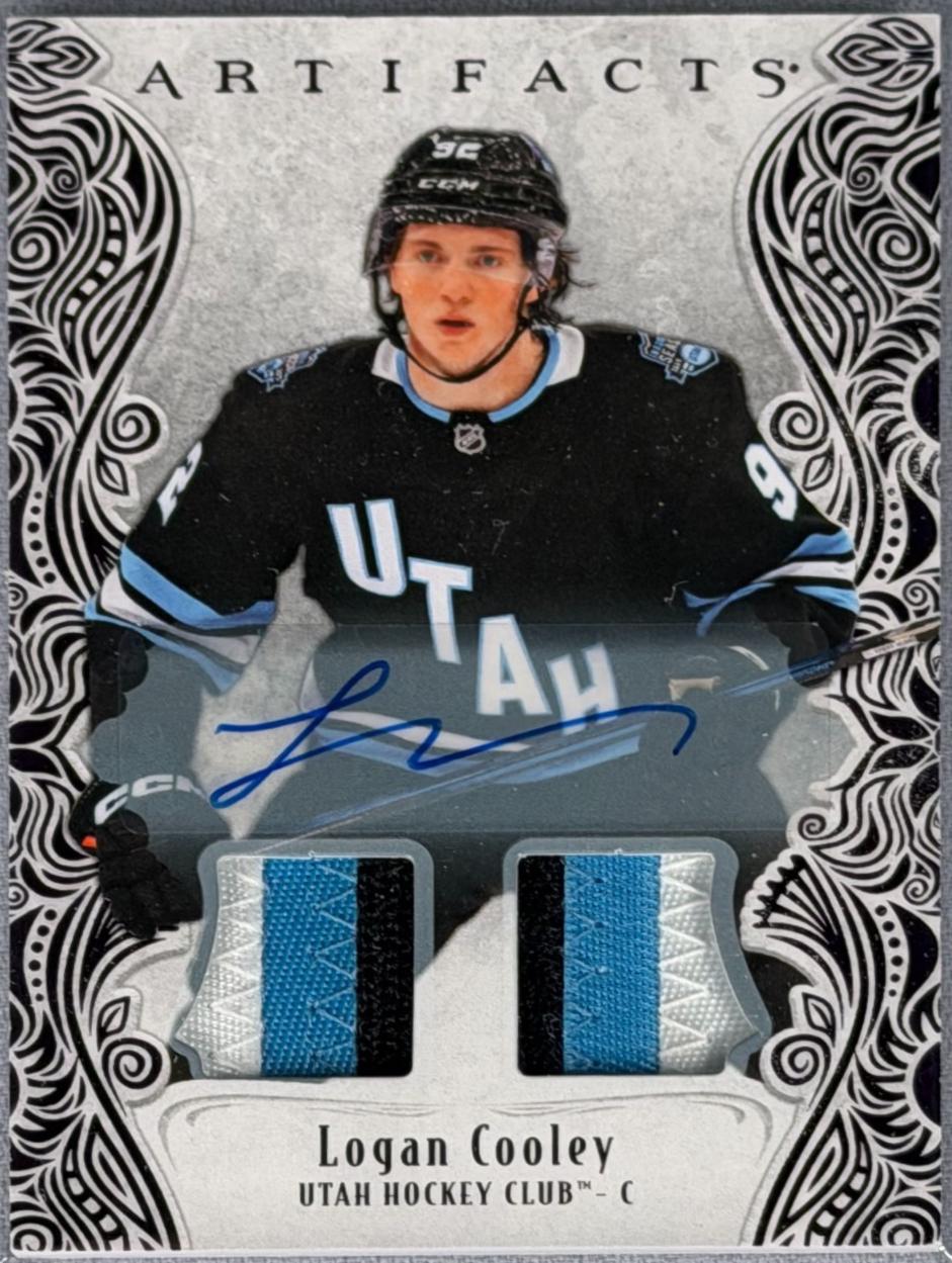 Logan Cooley [Auto Material Purple] #105