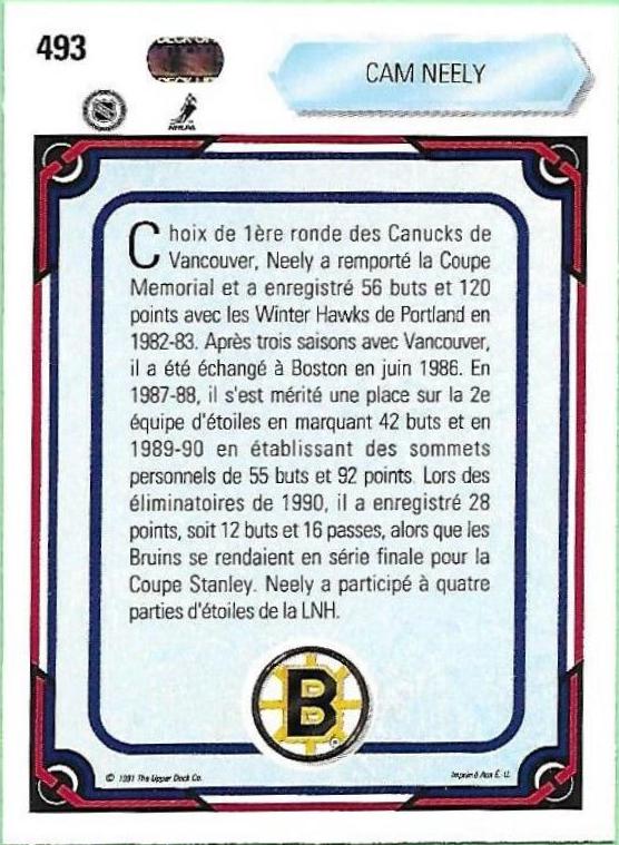 Cam Neely #493