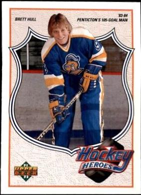 Brett Hull Heroes [1983 French] #1