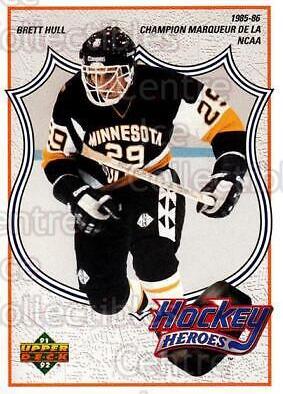 Brett Hull Heroes [1985 French] #3