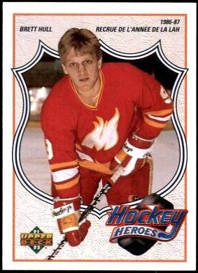 Brett Hull Heroes [1986 French] #4