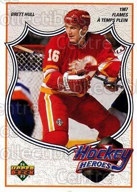 Brett Hull Heroes [1987 French] #5