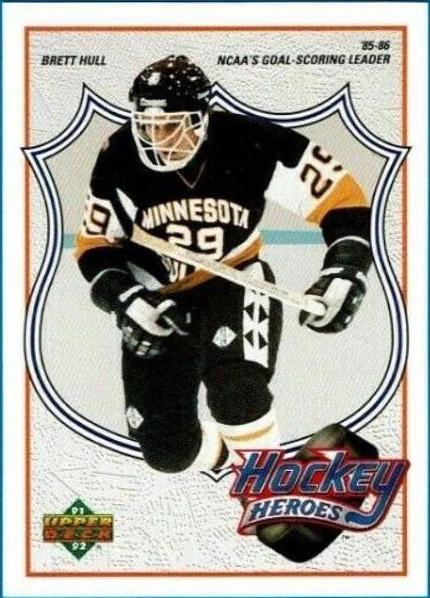 Brett Hull [1985 Goal Scoring Leader] #3