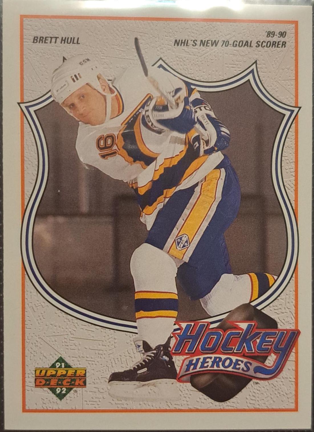 Brett Hull [1989 New 70 Goal Scorer] #7