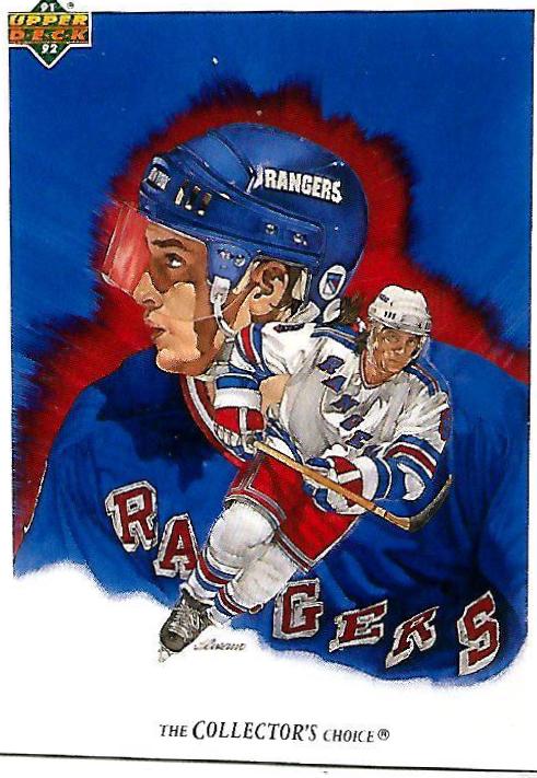 Darren Turcotte [Rangers Checklist] #90