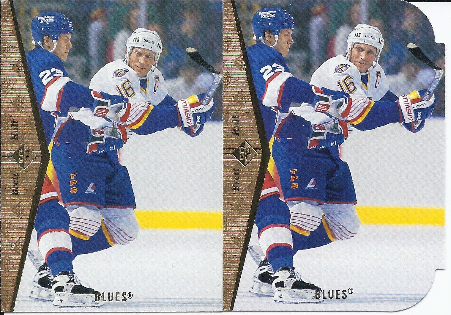 Brett Hull [Die Cut] #100