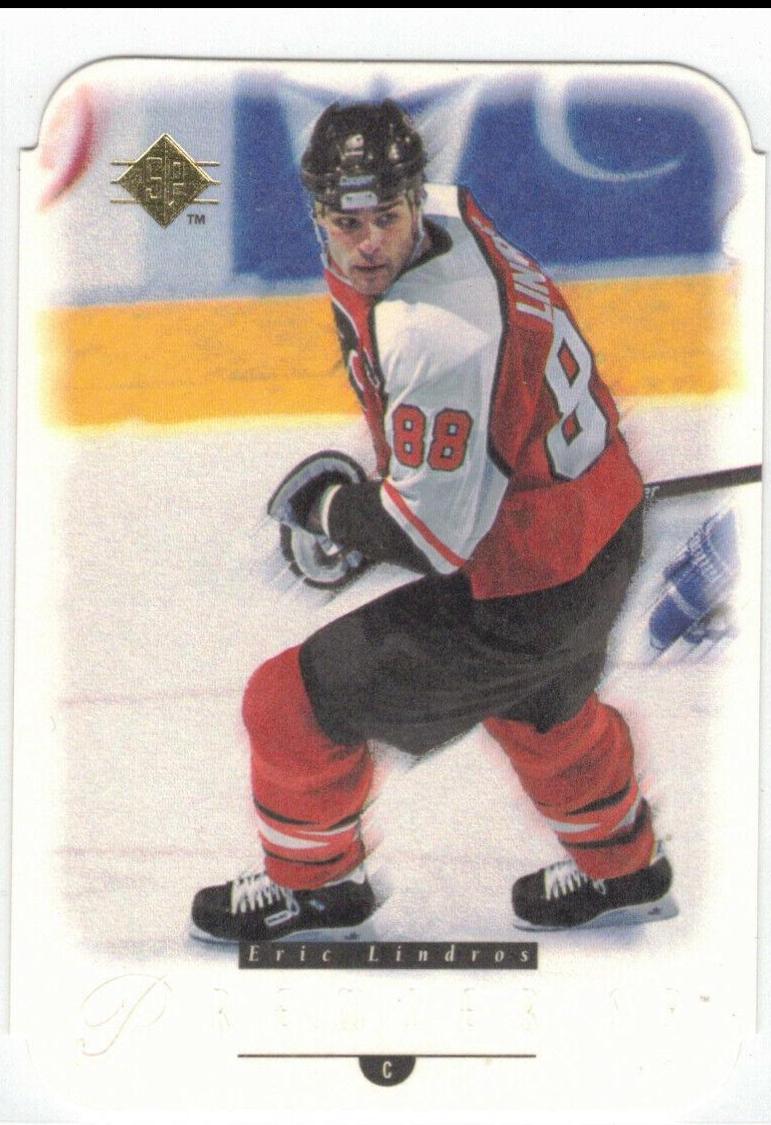 Eric Lindros [Die Cut] #30