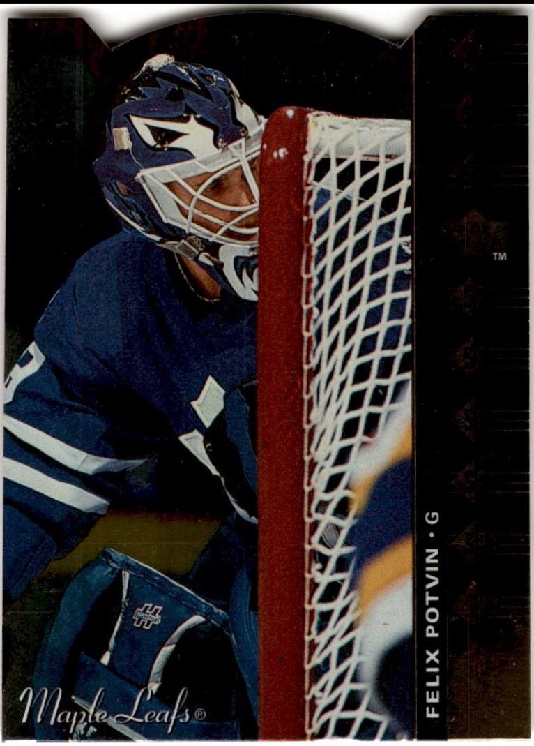 Felix Potvin [Die Cut] #SP-80