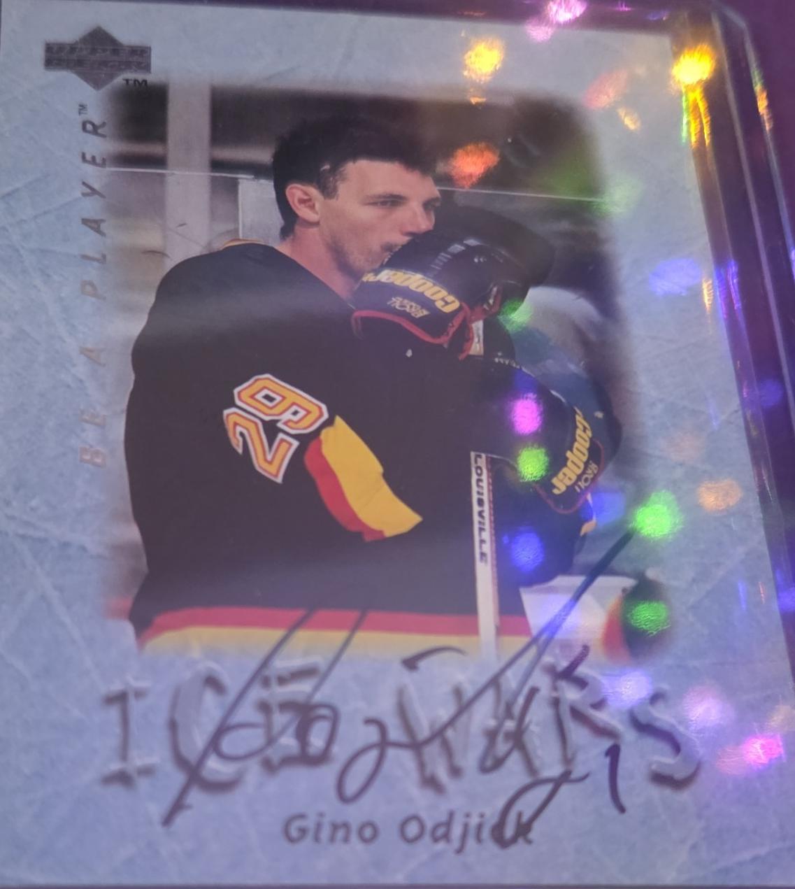 Gino Odjick [Die Cut] #S222