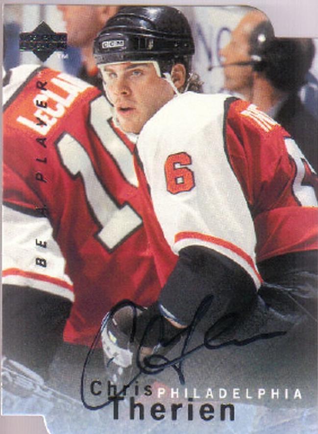 Chris Therien [Autograph Die Cut] #21