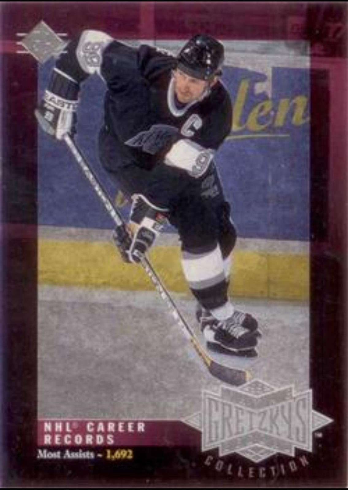 Wayne Gretzky: Most Assists 1,692 #G19