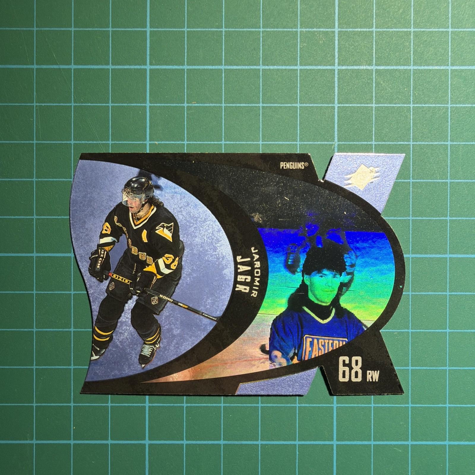 Jaromir Jagr [Blue Die Cut] #42
