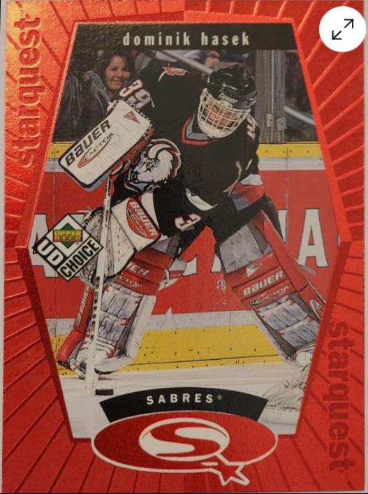 Dominik Hasek [Red] #SQ-4