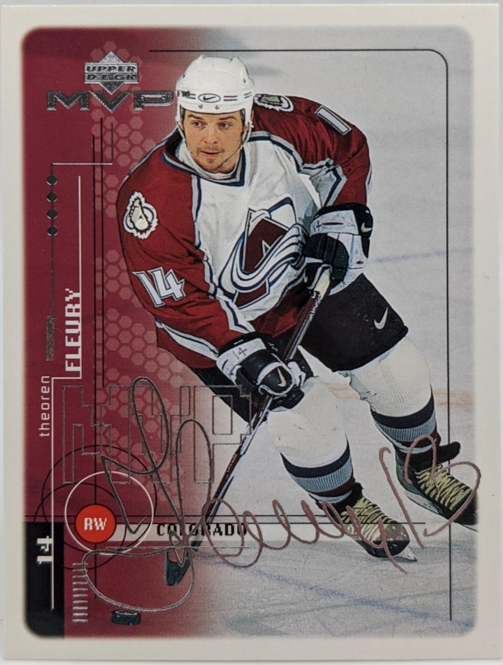 Theoren Fleury [Silver Script] #57