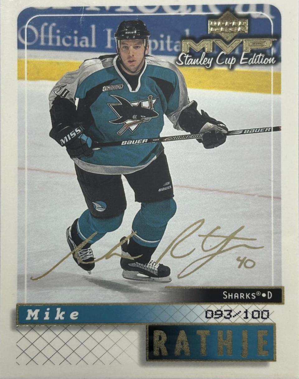 Mike Rathje [Gold Script] #157
