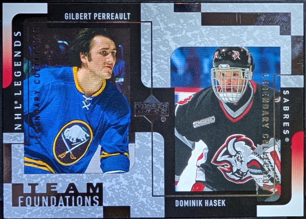 Gilbert Perreault / Dominik Hasek [Legendary Collection Silver] #18