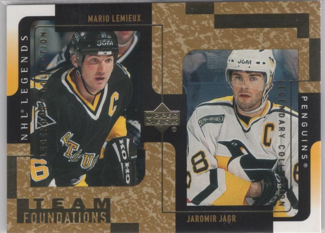 Mario Lemieux / Jaromir Jagr [Legendary Collection Gold] #108