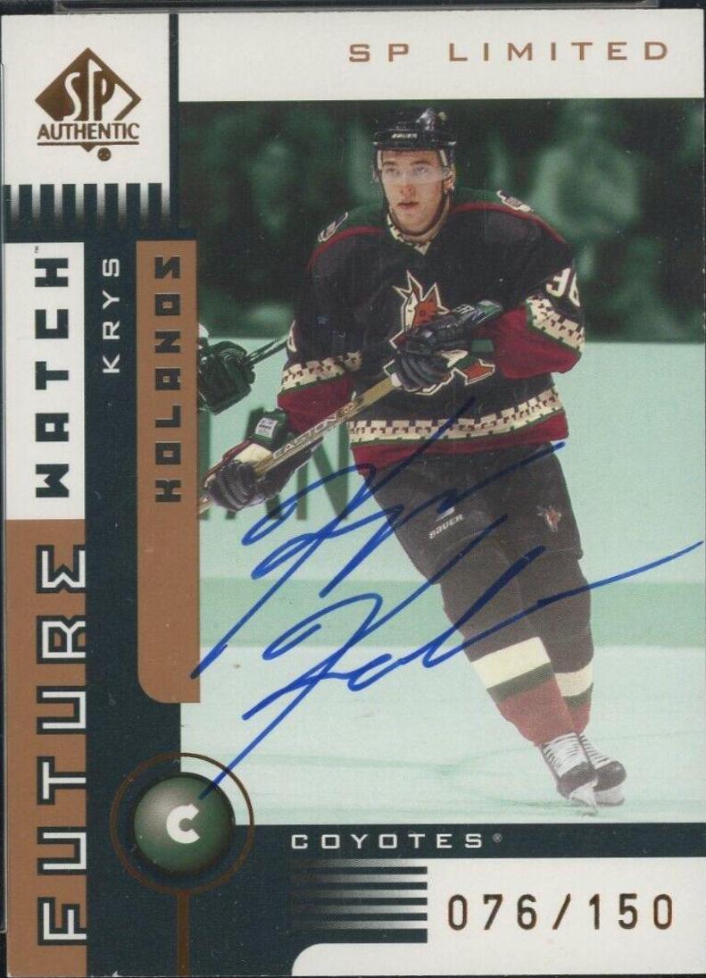 Krys Kolanos [SP Limited Gold Autograph] #179