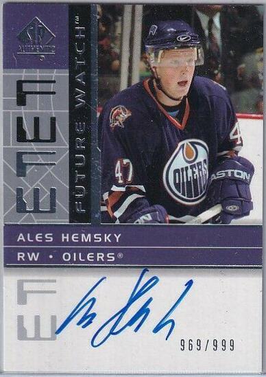 Ales Hemsky [Autograph] #197