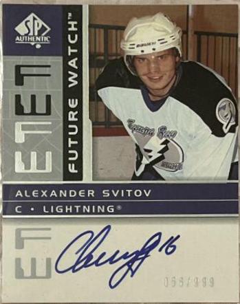 Alexander Svitov [Autograph] #194