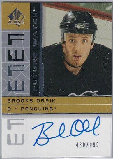 Brooks Orpik [Autograph] #200