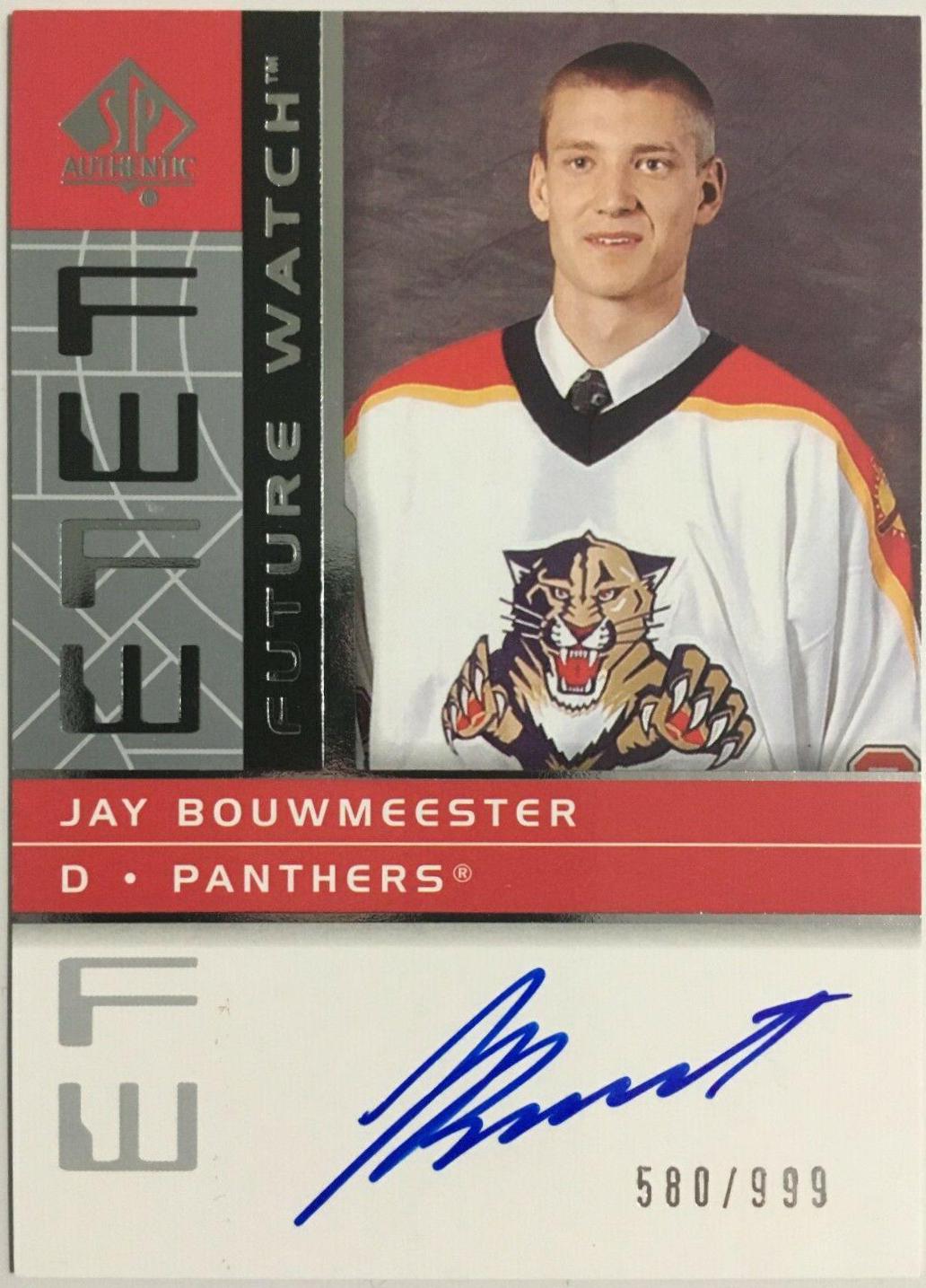 Jay Bouwmeester [Autograph] #187
