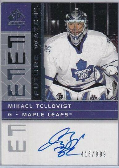 Mikael Tellqvist [Autograph] #195