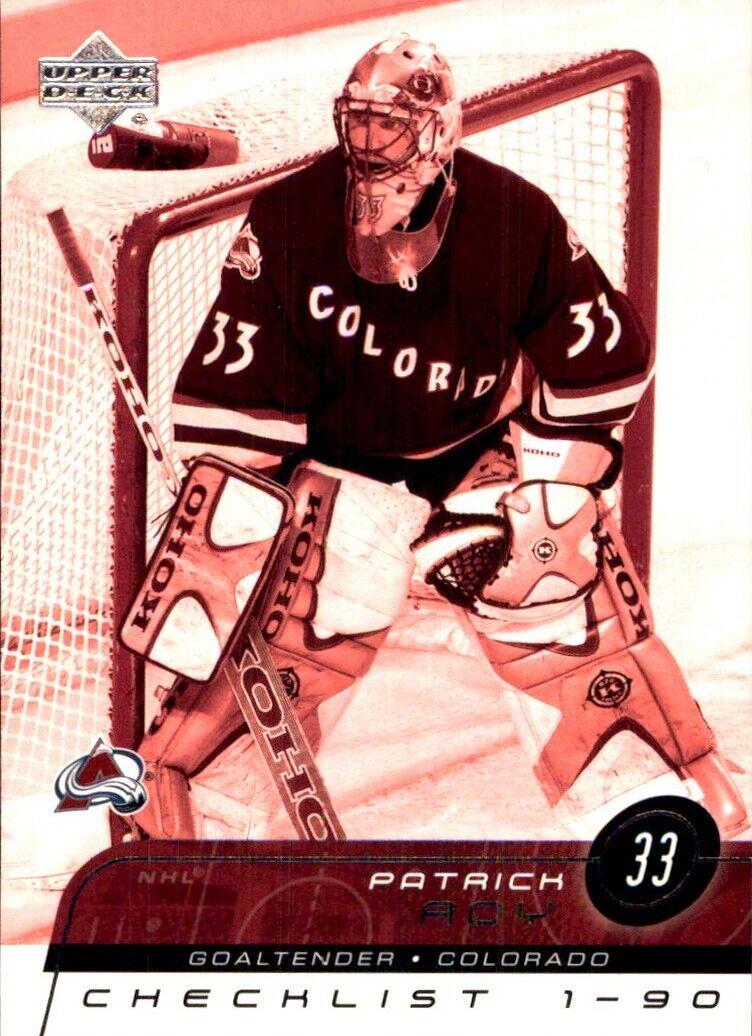 Patrick Roy: Checklist #179