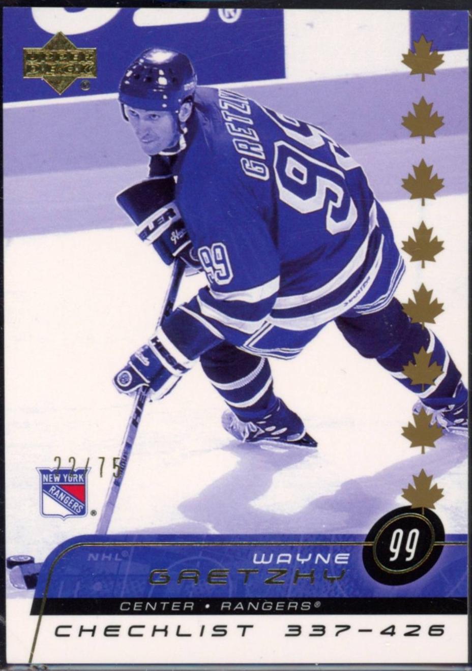 Wayne Gretzky: Checklist [Exclusives] #426