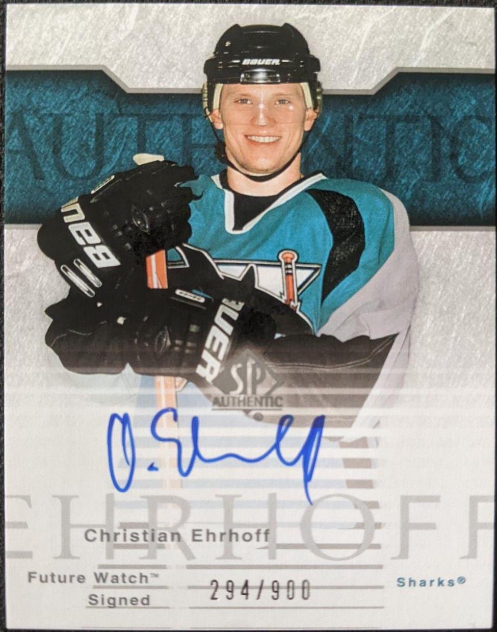 Christian Ehrhoff [Autograph] #145