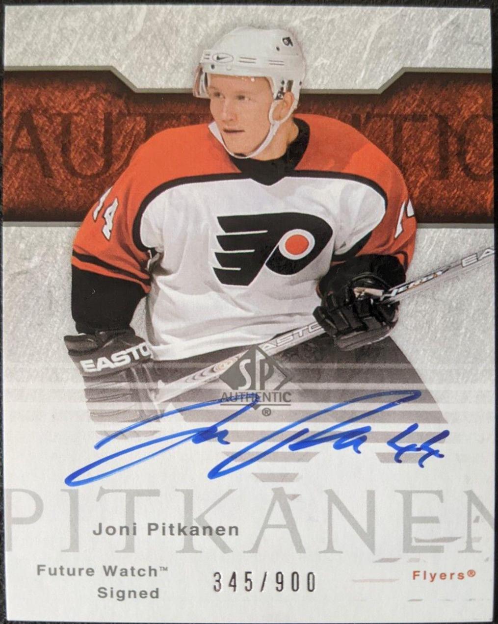 Joni Pitkanen [Autograph] #149