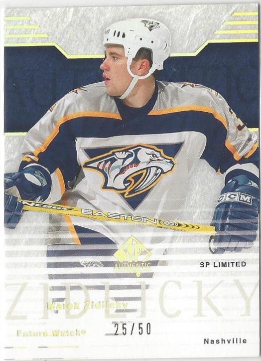 Marek Zidlicky [SP Limited] #105